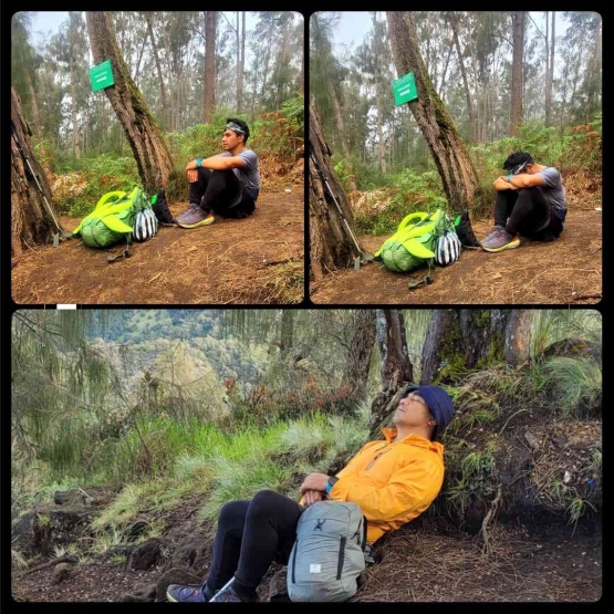 lelah sangat foto dokpri