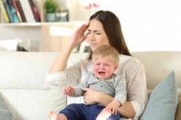 Orang Tua Yang Stres Karena Anak Tantrum | Sumber Antara News