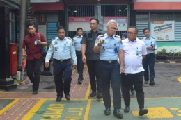 Pusbangtin Balitbang Kemenkumham di Lapas Kelas I Malang Lakukan Peninjauan Lapangan | dok.humaslapasmalang