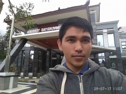 Saya di Universitas Terbuka Yogyakarta. Sumber: dokumentasi pribadi 