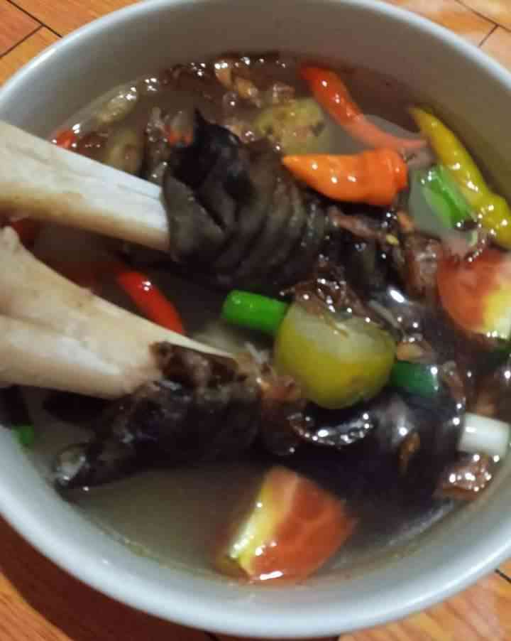 Sop kaki kambing (dokpri)