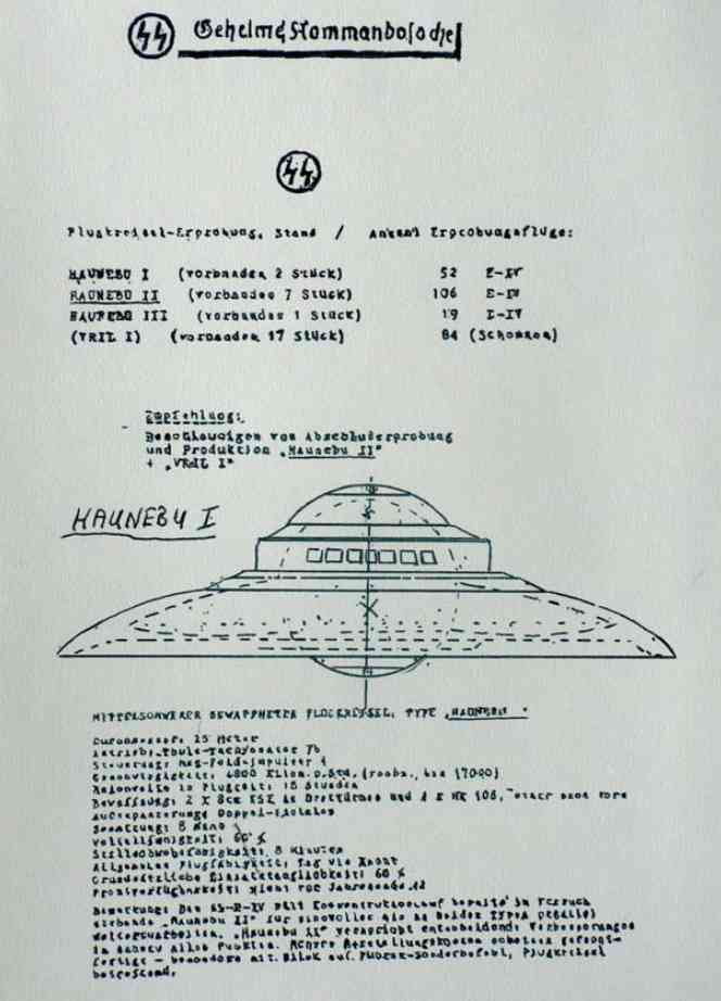 OVNIs y el Proyecto Haunebu en medio de una teoría de la conspiración %name %name OVNIs y el Proyecto Haunebu en medio de una teoría de la conspiración