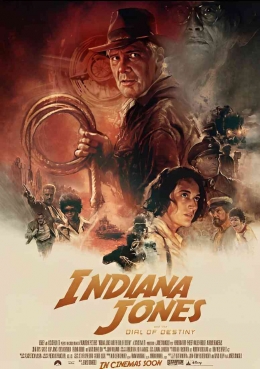 Arkeolog legendaris Indiana Jones kembali melanjutkan petualangannya dalam film ke-5. Imdb/Indiana Jones and the Dial of Destiny