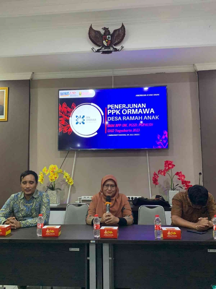 (TIM PPK Ormawa: sambutan dosen pembimbing)