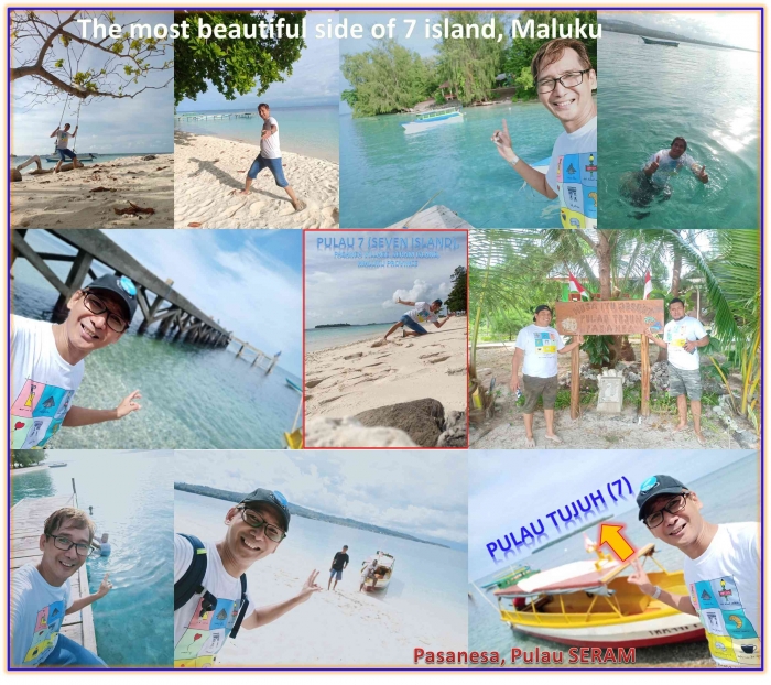 (Sumber pribadi). Pulau Tujuh yang