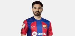 Ilkay Gundogan, pemain baru Barcelona. Foto : mundodeportivo.com