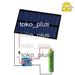 toko_plus membuat power bank tenaga surya