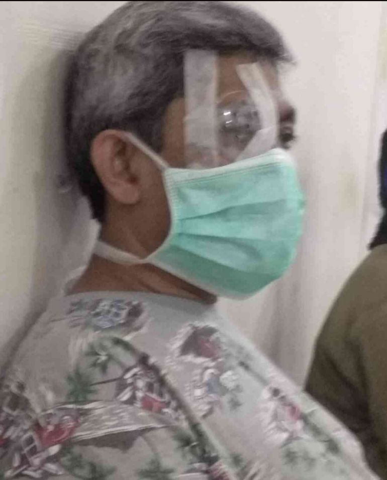 Pasca operasi katarak (foto dok Nur Terbit)