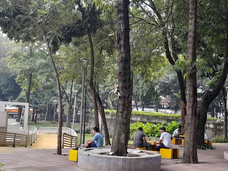 Taman Puring di Jakarta Selatan Kini Sepi Pengunjung, Masyarakat ...