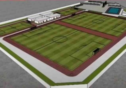 Rencana Persekat Sport Center (foto: Persekat Tegal)