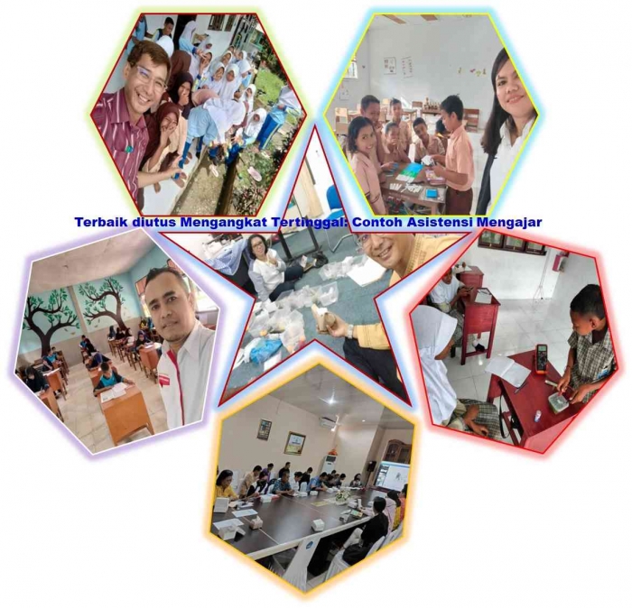 (Sumber pribadi) Terbaik diutus mengangkat terbelakang sebuah contoh asistensi mengajar.