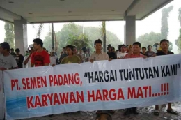 Aksi Masyarakat Lubuk Kilangan 2013, Sumber Photo: Galery Dodi Putra Tanjung 