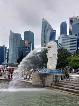 Merlion Park Singapura (Dok Pribadi)