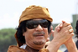 Moammar Khadafi (Kompas.com)