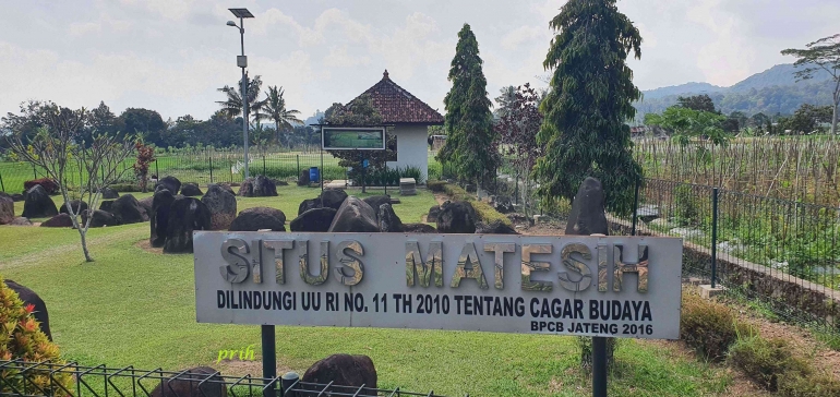 Cagar Budaya Situs Matesih (Dokumentasi pribadi)