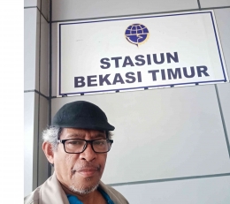 Stasiun Bekasi Timur.(foto dok pribadi/Nur Terbit)