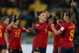Timnas wanita Spanyol tampil dominan menghadapi Kosta Rika/foto: FIFA.com