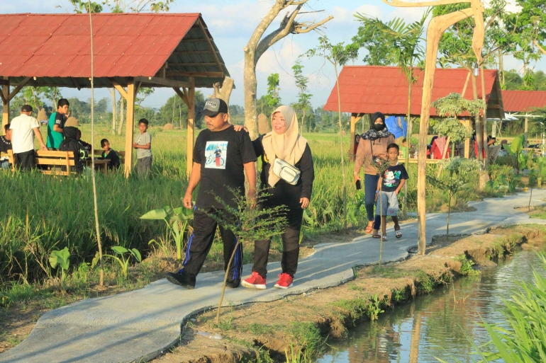 Dokumentasi Pelaksanaan Kegiatan Soft Opening Noyo Gimbal View (Foto : Ardina Latifah Azzahra 29/06/2023)