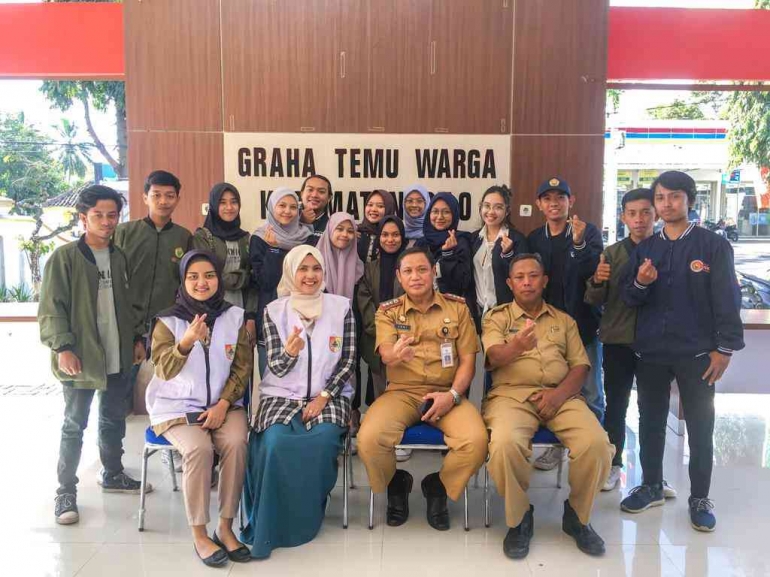 Penerimaan Mahasiswa KKN Kolaboratif 2023 di Kecamatan Silo/dokpri