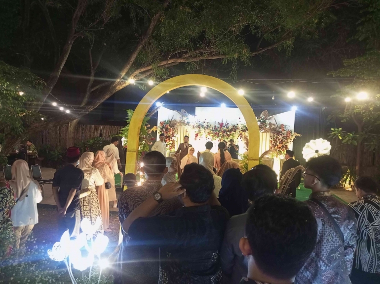 Pesta perkawinan outdoor di Condet Park (Dok Pribadi)