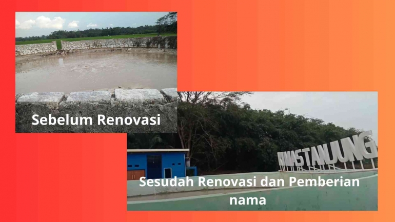 Hasil Renovasi dan Pemanfaatan Sumur Belerang Kimas Tanjung (Dokpri)