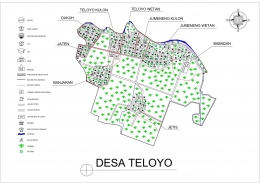 PETA: Hasil pemetaan Desa Teloyo oleh Mahasiswa KKN Undip, Jumat (14/07/2023). (Dok. Pribadi)