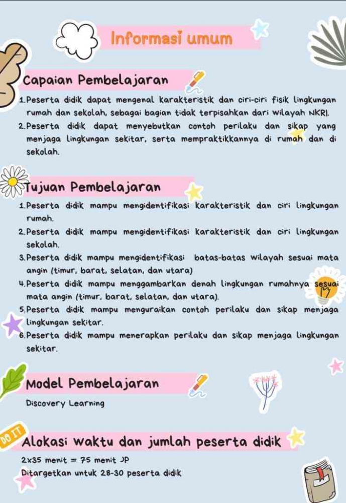 Dokumentasi pribadi (modul ajar)
