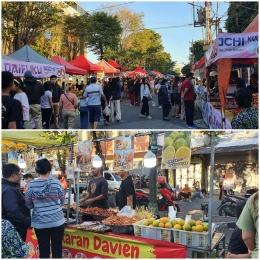 Penganan kekinian meramaikan Pasar Kangen Yogya (dokumen pribadi)