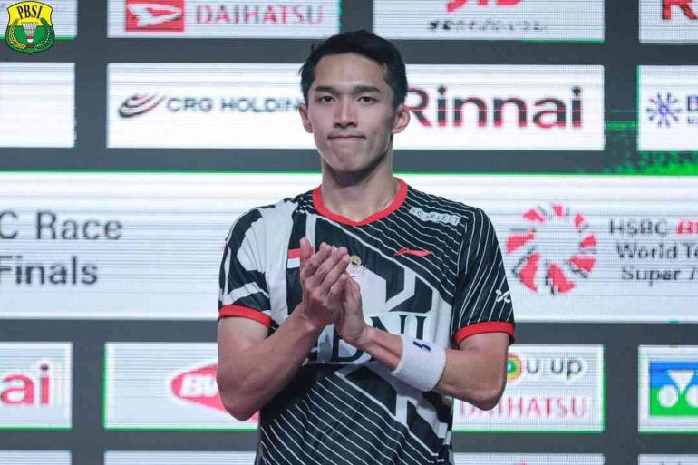 Tunggal Putra Indonesia Jonatan Christie Berhasil Meraih Runner Up Japan Open 2023 (Foto: PBSI)