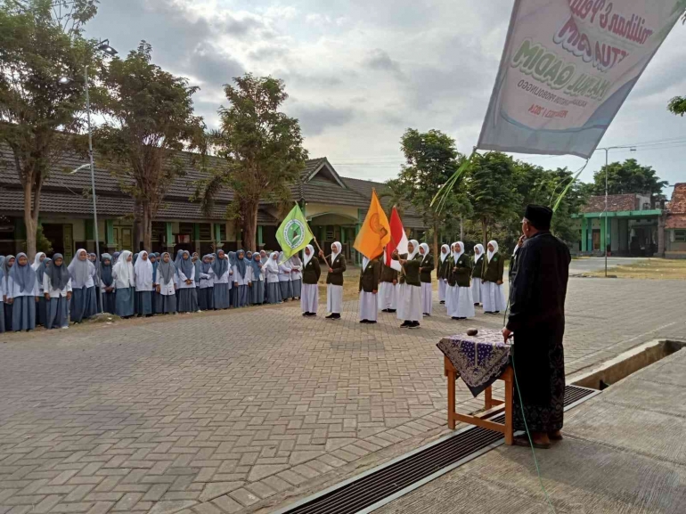 (Dokumentasi Pribadi - Sambutan Kepala MA Nurul Qadim)