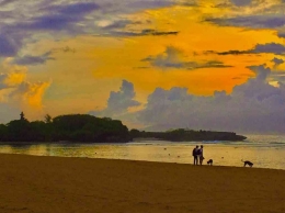 Berburu Keindahan Sunrise di Nusa Dua Beach Resort (Photo: Merza Gamal)