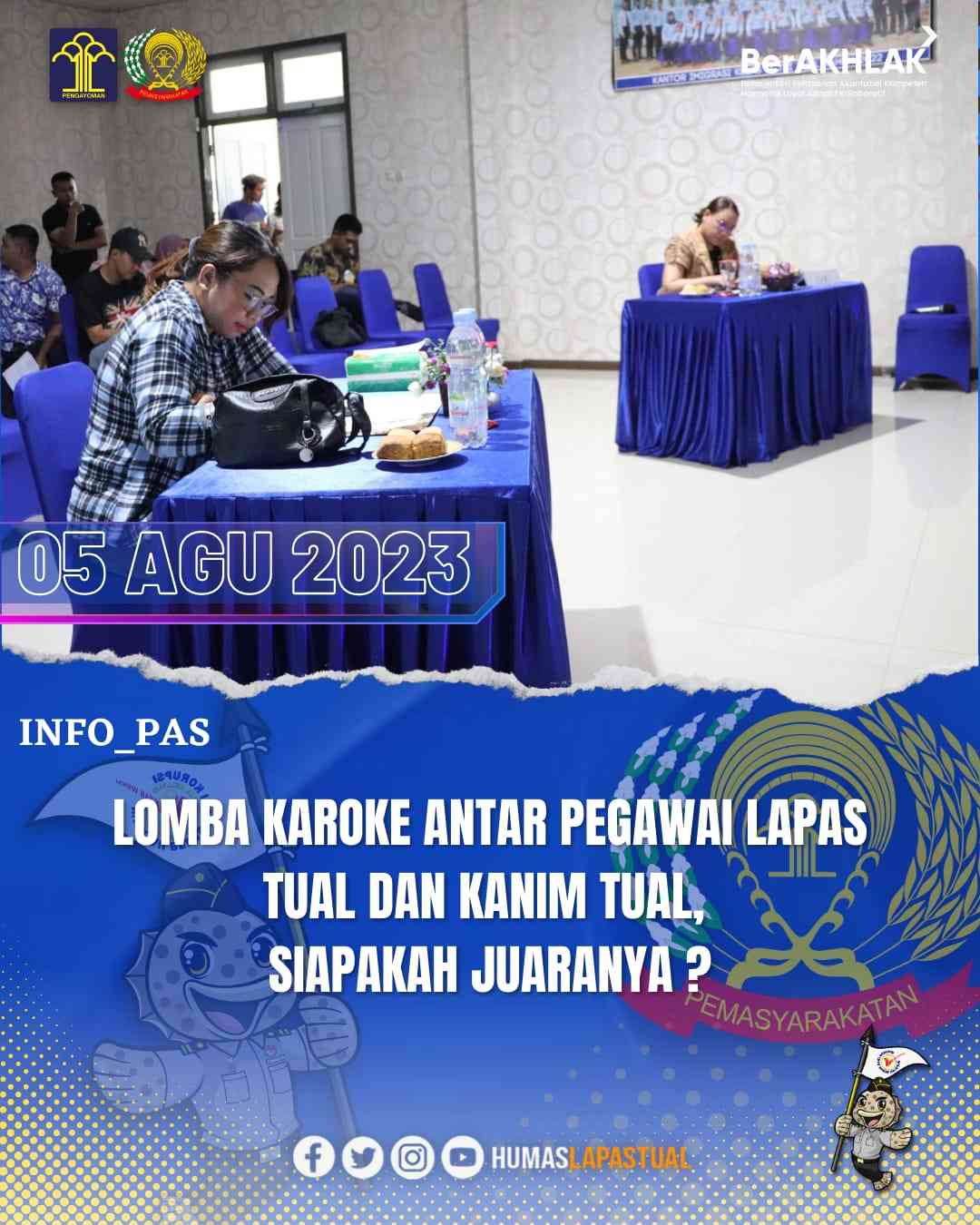 Lomba Karaoke Antar Pegawai Lapas Tual Dan Kanim Tual, Siapakah ...