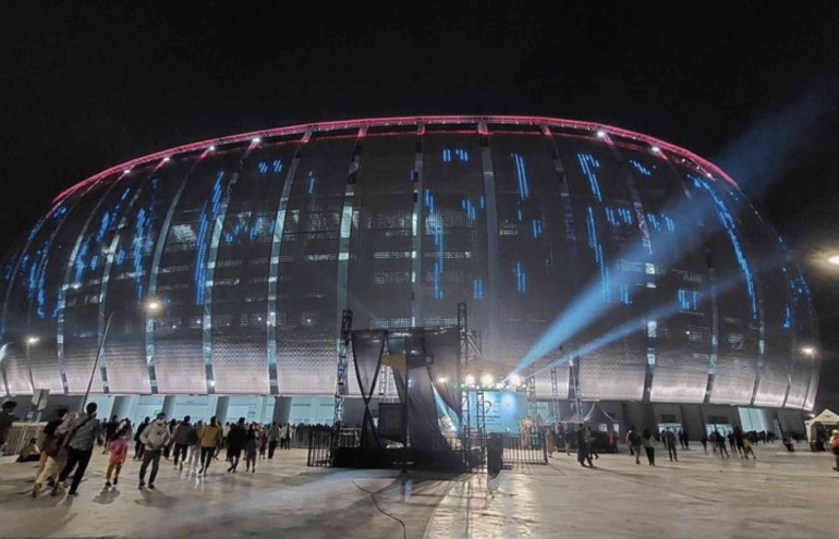 Jakarta International Stadium (Sumber:Mita Amalia Hapsari/Kompas.com)
