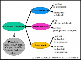 Matriks: Orientasi Seksual. (Foto: Dok Pribadi/Syaiful W. Harahap/AIDS Watch Indonesia)