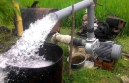 Ilustrasi pompa sumur bor untuk irigasi pertanian (Mabormedia.com)