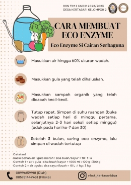Leaflet Langkah-Langkah Pembuatan Eco-Enzyme 