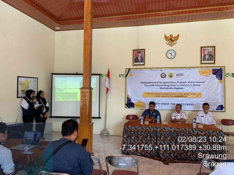 Sosialisasi Pengenalan Pakan Ternak Alternatif. Dokpri