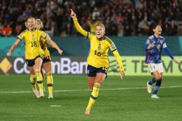 Selebrasi gol pemain Swedia/foto: FIFA com