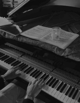 Piano and Melody (Sumber Gambar: Twitter.com | Dari: @ericchristian_)