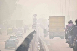 Ilustrasi polusi di Jakarta/sumber: Kompas.com