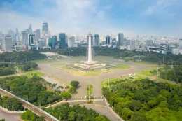Foto ilustrasi Jakarta yang Hijau/sumber: Freepik.com