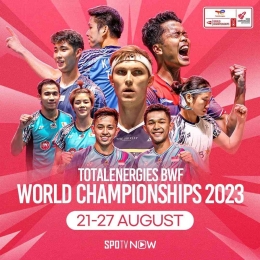 Jadwal dan Drawing Lengkap Babak 32 Besar Kejuaraan Dunia 2023 (Foto: Spotv)