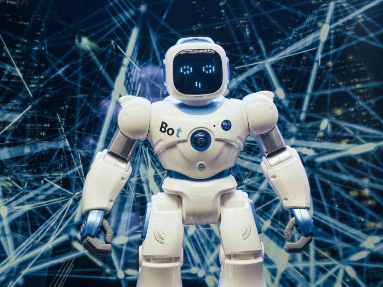 Ilustrasi robot yang digerakan oleh AI. Sumber: pexels.com