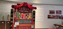 Wayang Potehi, salah satu kesenian yang ada di Museum Hakka (dok.windhu) 