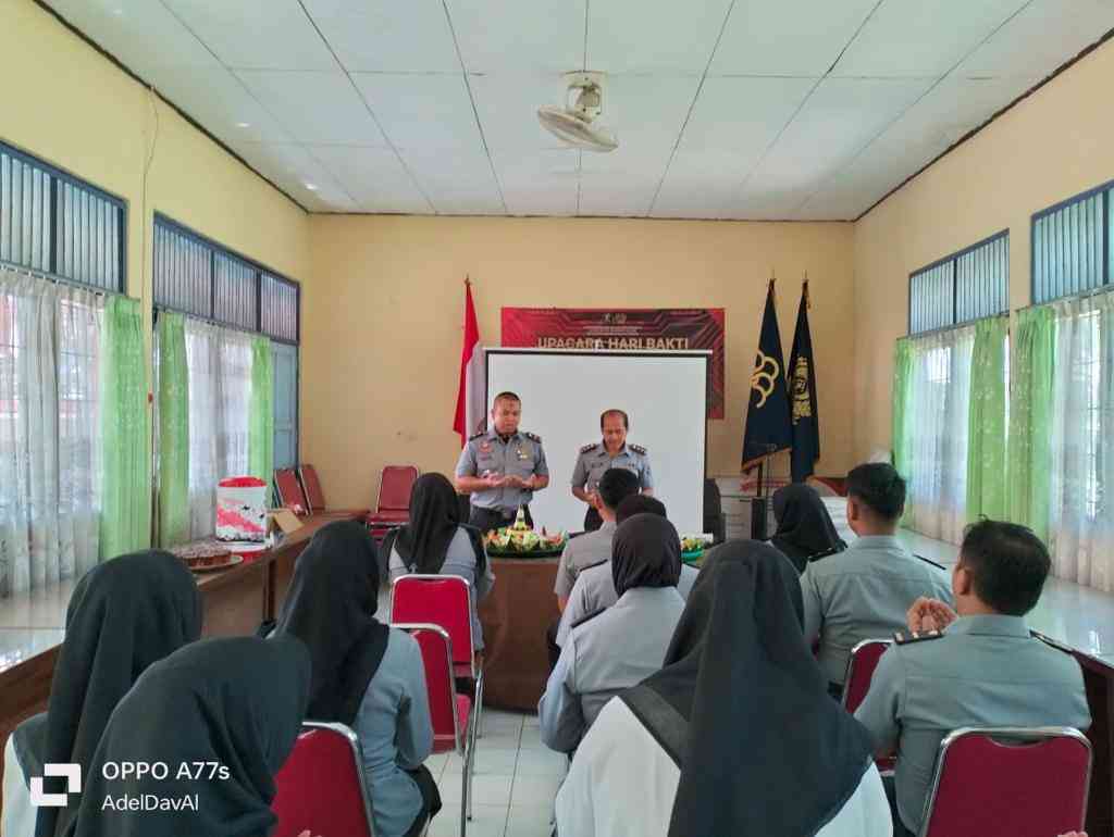 Hari Kemenkumham HDKD Ke- 78, Bapas Amuntai Ikuti Upacara Dan Syukuran ...