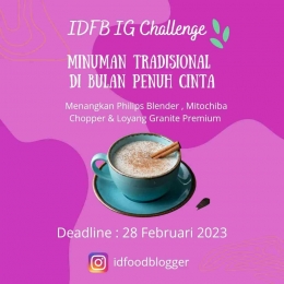 Contoh IDFB IG Challenge (Diakses dari https://web.facebook.com/idfoodblogger/photos)