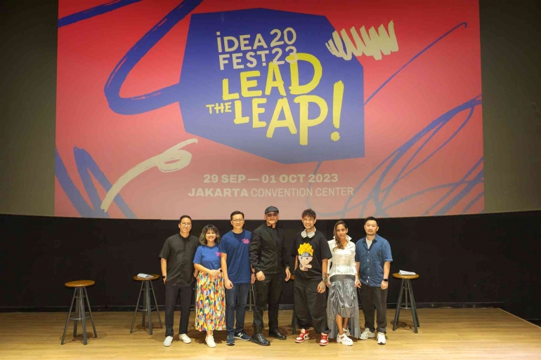 Narasumber yang hadir di press conference IdeaFest 2023, dok: IdeaFest 2023