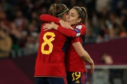 Spanyol Juara Piala Dunia Wanita 2023. (Foto: AFP/Steve Christo via Kompas.com)