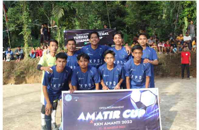 Open Tournament AMATIR CUP x KKN AMANTI 2023/Dok pribadi