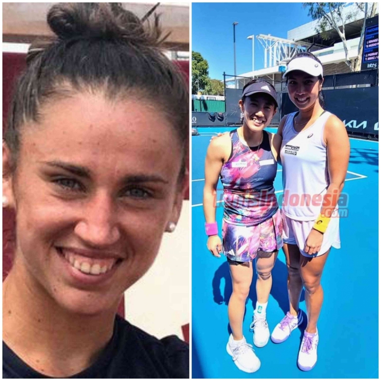 Sara Sorribes Tormo (sumber : wtatennis.com) dan Dila-Kato (sumber : tennisindonesia.com) juara tunggal dan ganda putri kejuaraan cleveland 2023